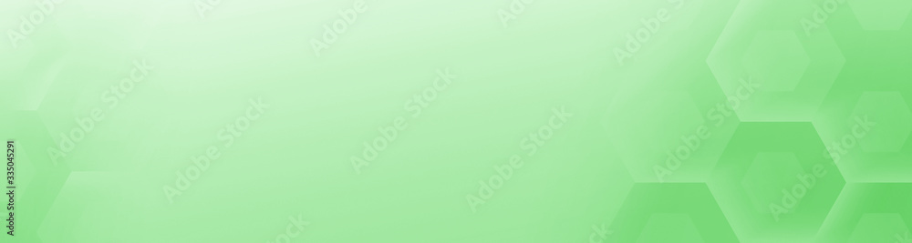 Green light background for wide banner Green light background for wide banner