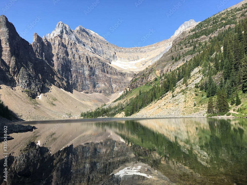 Reflection on Mirror Lake 