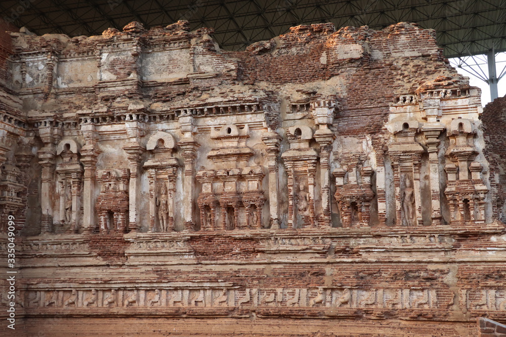 Ruines Temples Polonnaruwa Sri Lanka Triangle Culturel