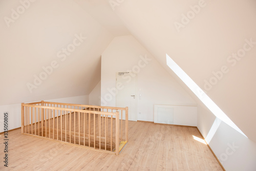 domestic room in a newly built house
