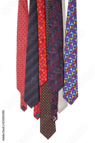 Tie a variety of colors and color