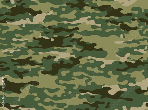 Camouflage seamless pattern. Military 