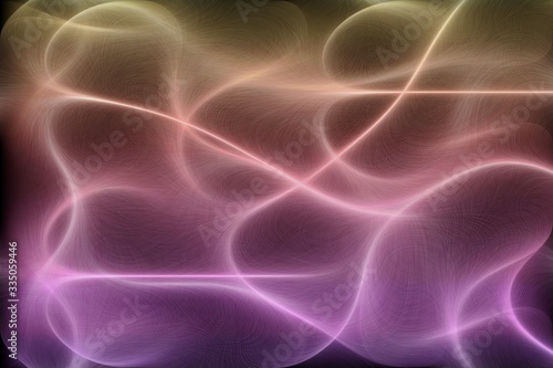 Energetic Abstract Flowing Red & Purple Lines Background