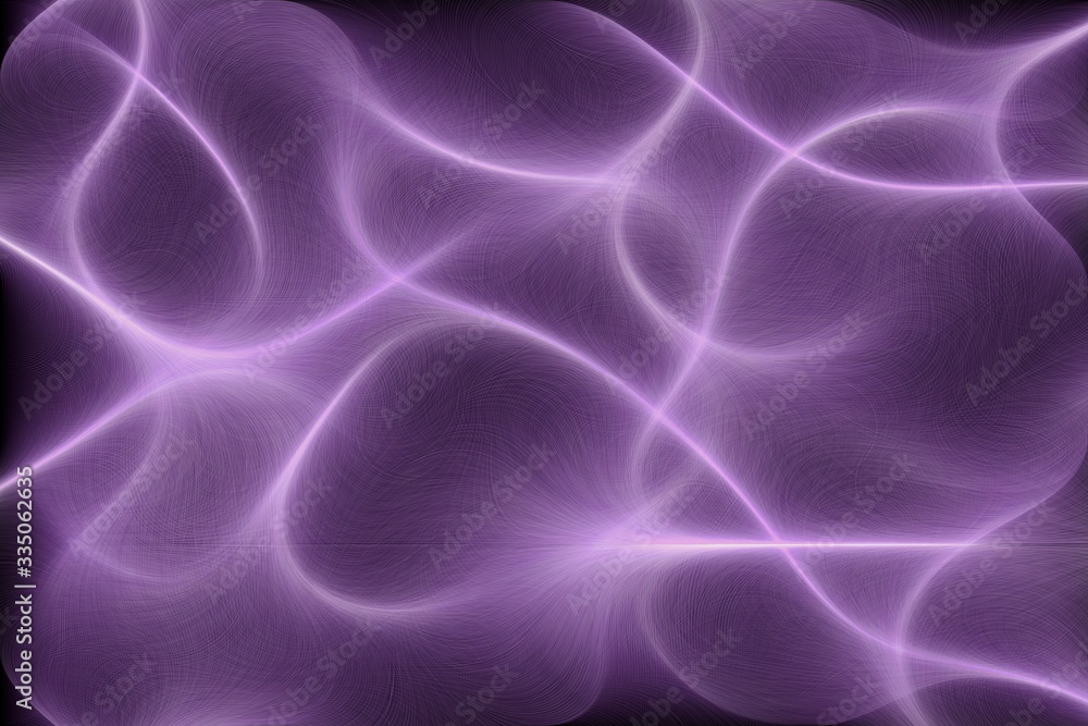 Obraz premium Energetic Abstract Flowing Purple Lines Background
