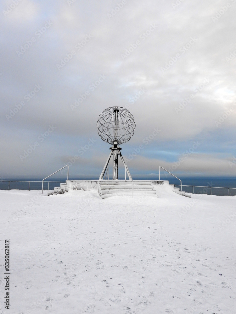 Nordkapp im Winter, Norwegen Nordkapp im Winter, Norwegen