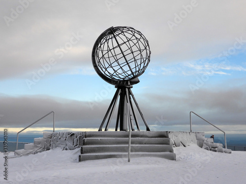 Nordkapp im Winter, Norwegen