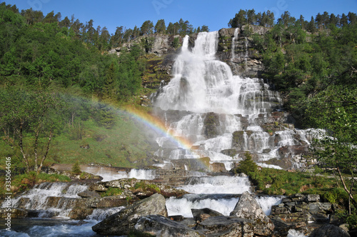 Wasserfall Tvindefossen 