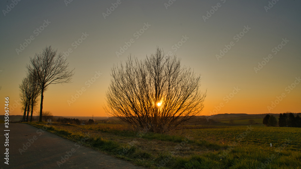 Sonnenuntergang Erkrath 31.03.2020