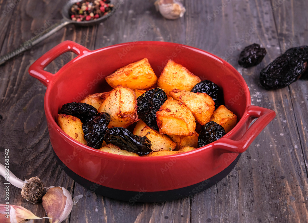 potato with prunes potato with prunes