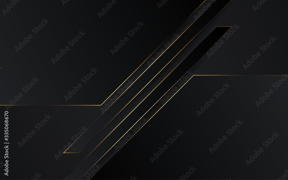 Geometric abstract background black and gold color luxury design minimal Geometric abstract background black and gold color luxury design minimal