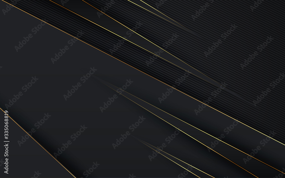 Geometric abstract background black and gold color luxury design minimal Geometric abstract background black and gold color luxury design minimal