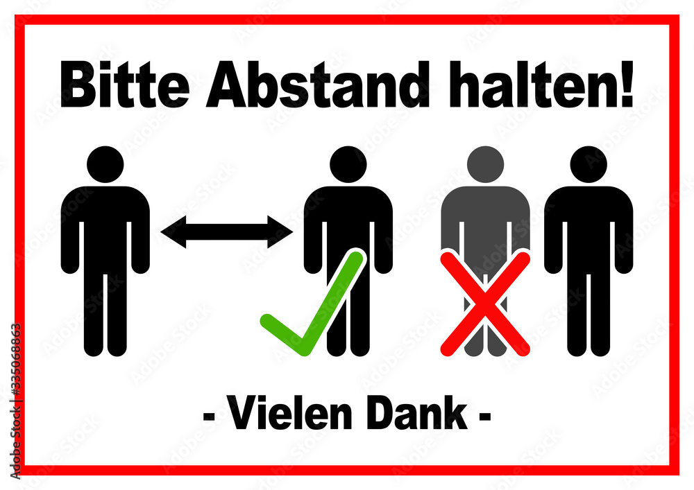 ds88 DiskretionSchild - text in deutsch: Bitte Abstand halten! - Anstehen im Kunden- und Wartebereich - Hygienemassnahme, Infektionsschutz - Poster DIN A1 A2 A3 A4 - xxl g9400 ds88 DiskretionSchild - text in deutsch: Bitte Abstand halten! - Anstehen im Kunden- und Wartebereich - Hygienemassnahme, Infektionsschutz - Poster DIN A1 A2 A3 A4 - xxl g9400