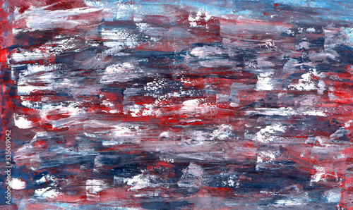 Hand drawn watercolor abstract background with smears