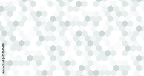 Molecule structure abstract background. Medical, research, chemistry, biotechnology, science and technology concepts, vector illustration.