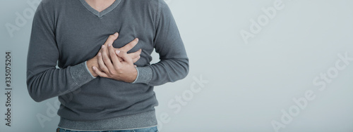 Wallpaper Mural heartache; heart attack in a man Torontodigital.ca