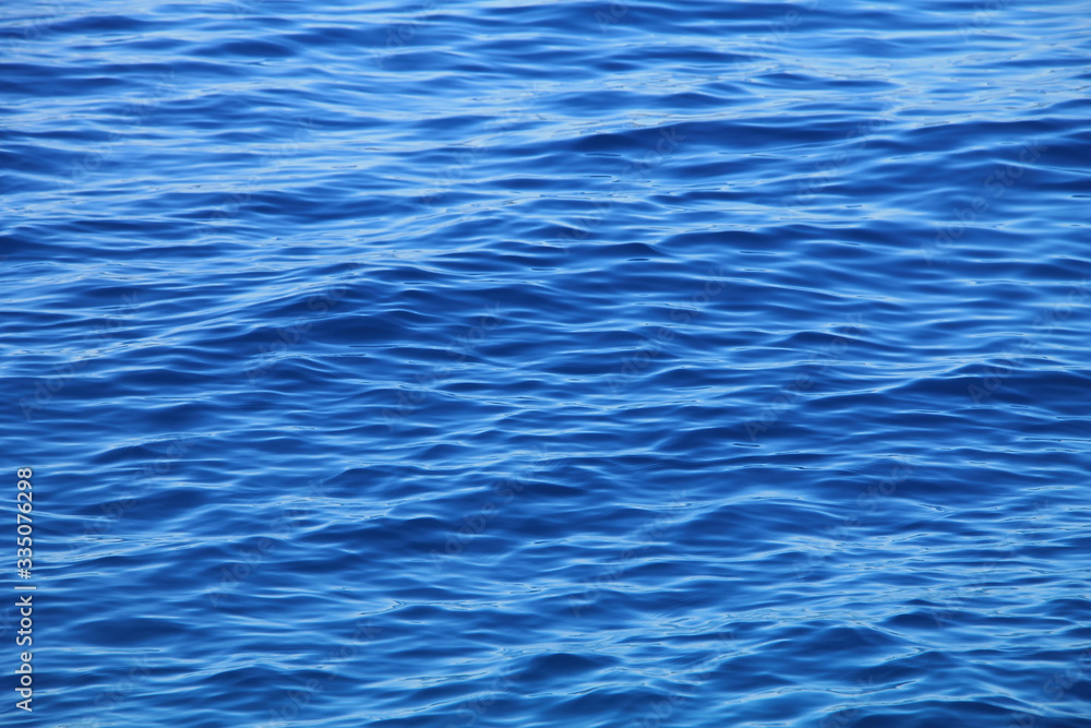 Surface of blue ocean background Surface of blue ocean background