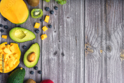 Tropical fruit and vegetable ingredients