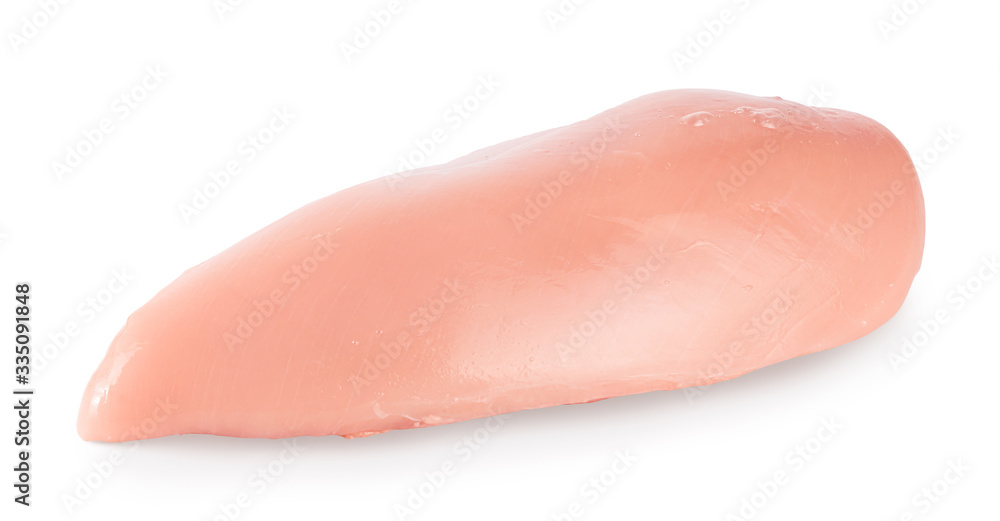 Fresh chicken fillet isolated on white background with clipping path and full depth of field. Fresh chicken fillet isolated on white background with clipping path and full depth of field.