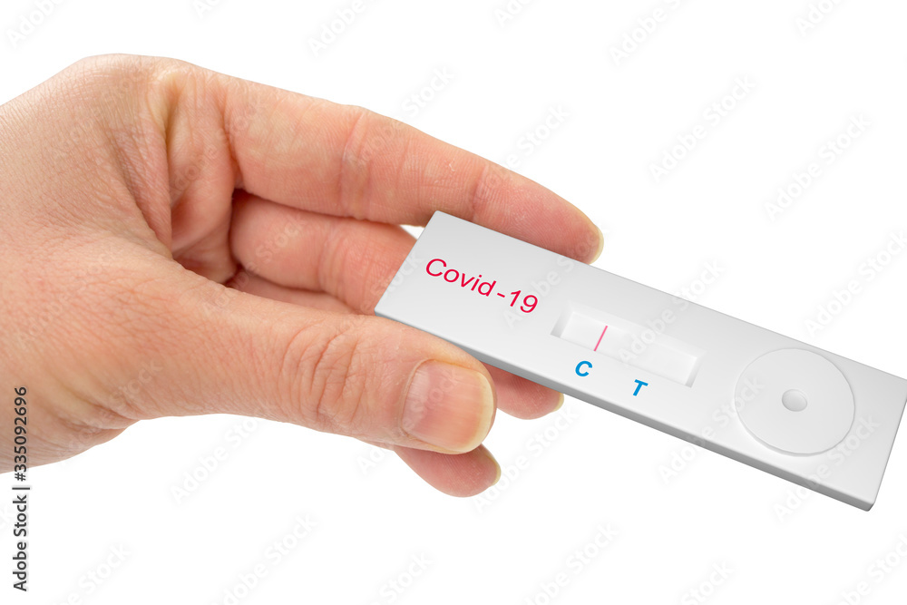 covid 19 test kit analyzing outbreak corona virus isolated covid 19 test kit analyzing outbreak corona virus isolated
