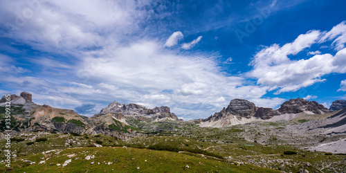 panoramic view of the Dolomites  South Tyrol