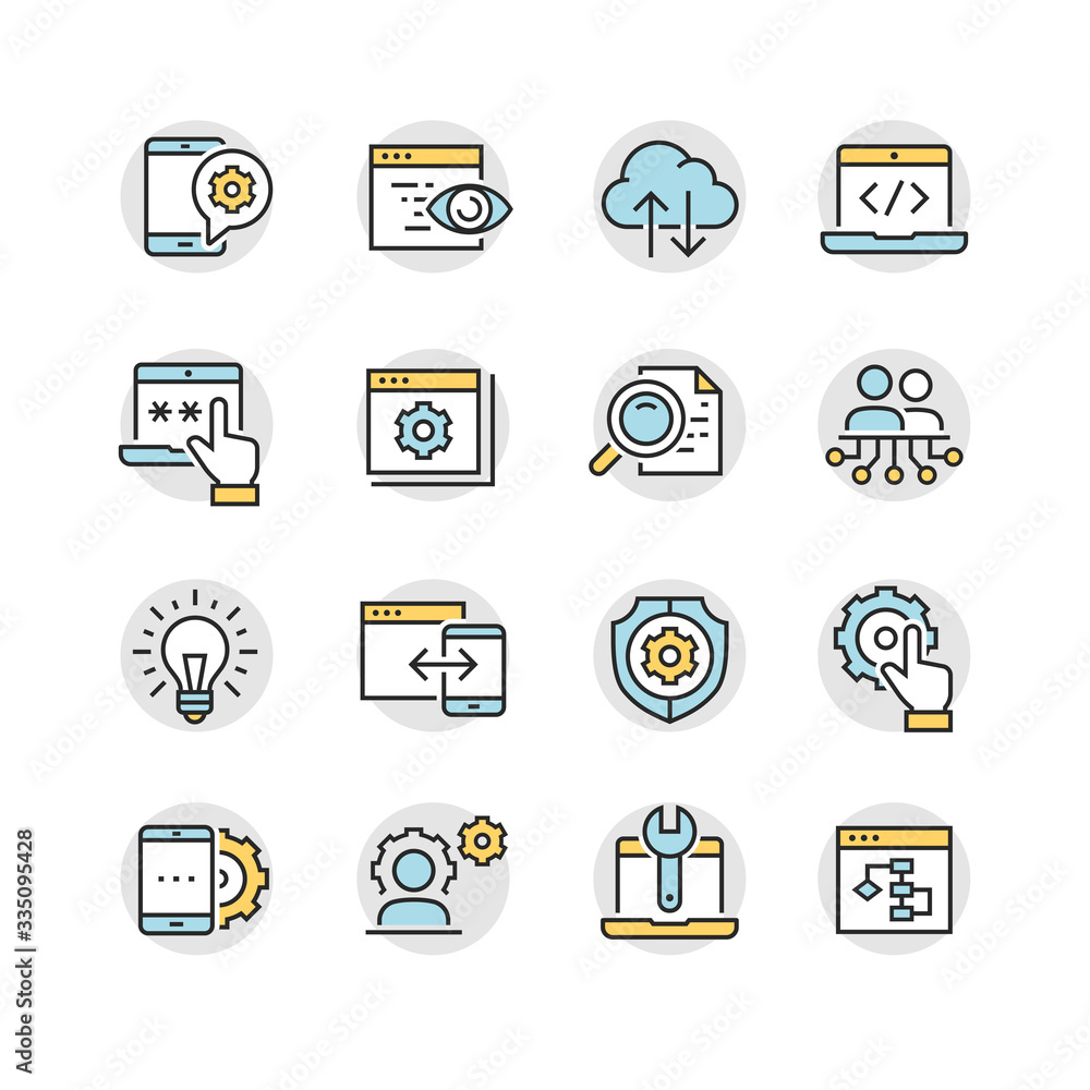 Service Tools Vector icon set
Service Tools Vector icon set