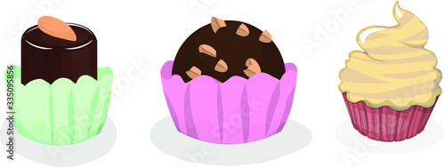 Small sweet cakes