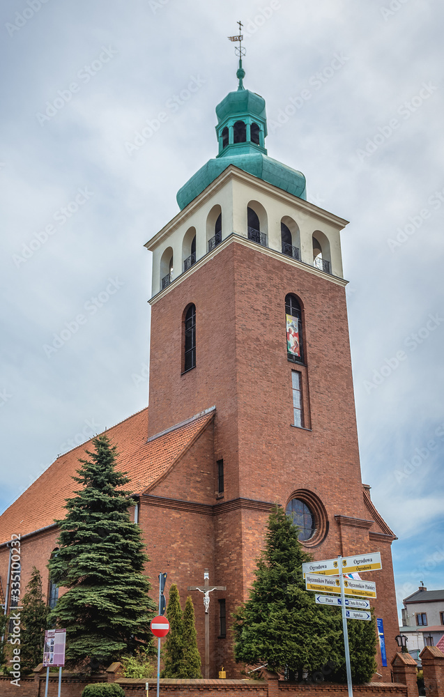 Church of the Visitation of the Virgin Mary in Jastarnia village on Hel Peninsula, Poland