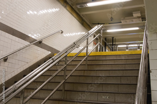 New York City Subway Empty Due to Coronavirus
