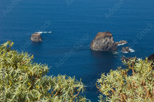 Salmor Rocks in the northeast coast of El Hierro. Canary Islands. Spain. photo