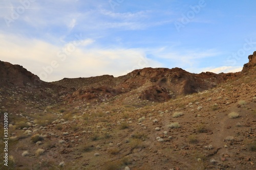 Rural desert canyon