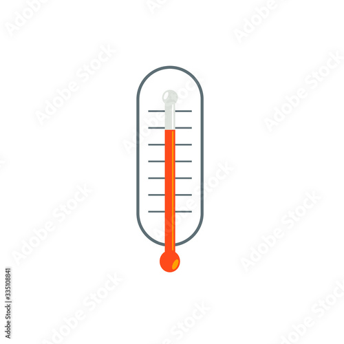Thermometer Icon.temperature icon vector. measure icon.