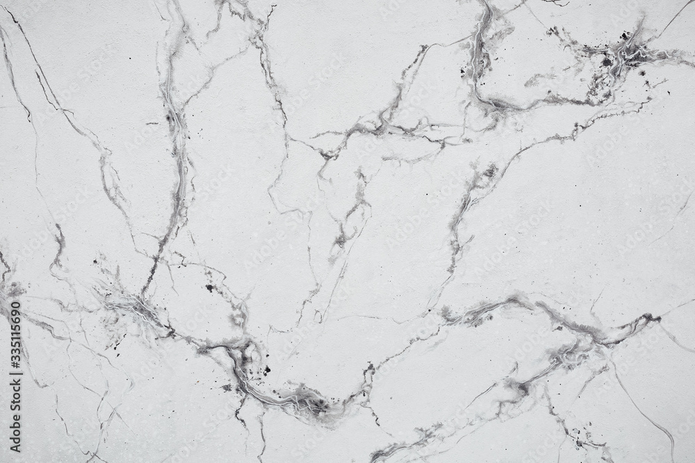 Obraz premium texture white marble painted Art texture. Artistic wall paint.