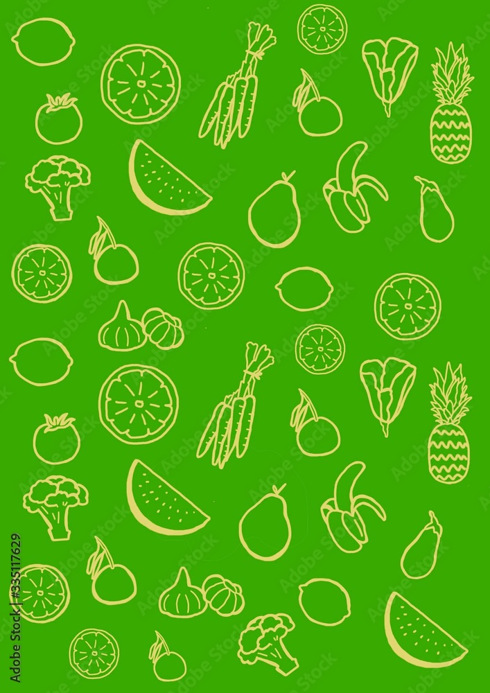 vegetables green pattern food salad vegetables green pattern food salad
