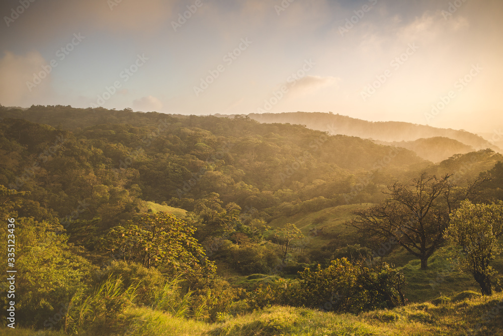 Obraz premium sunset landscape