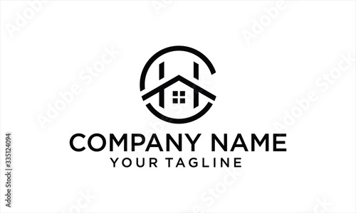 COMBINATION LOGO FROM C AND H LOGO DESIGN HOME 
