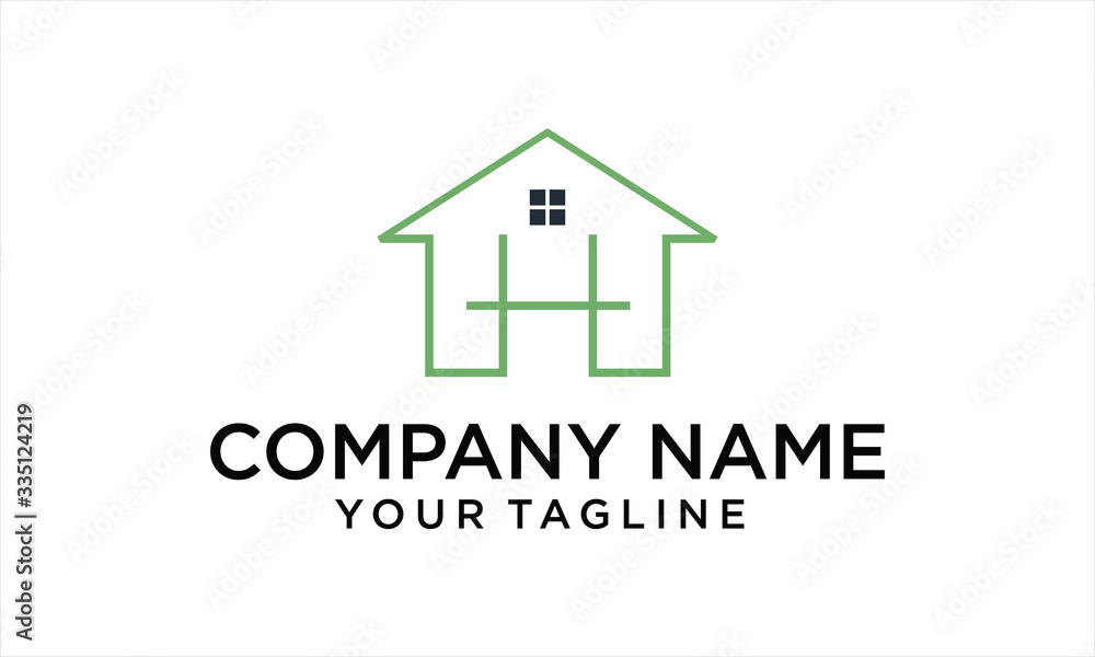 COMBINATION LOGO FROM H AND HOME LOGO DESIGN CONCEPT COMBINATION LOGO FROM H AND HOME LOGO DESIGN CONCEPT