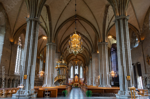 Medieval catholic church in Linkoping, Sweden © AGORA Images