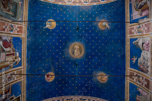 Slika na platnu Scrovegni Chapel Cappella degli Scrovegni in Padua, Italy