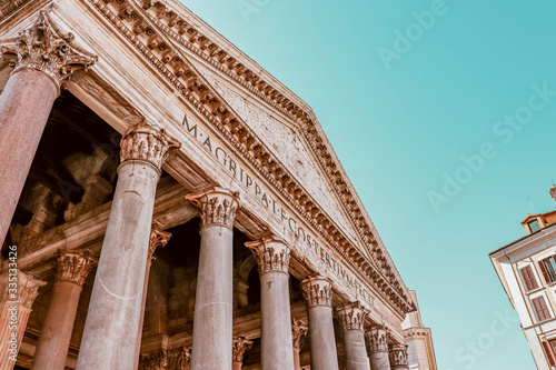 roman forum in rome italy europe