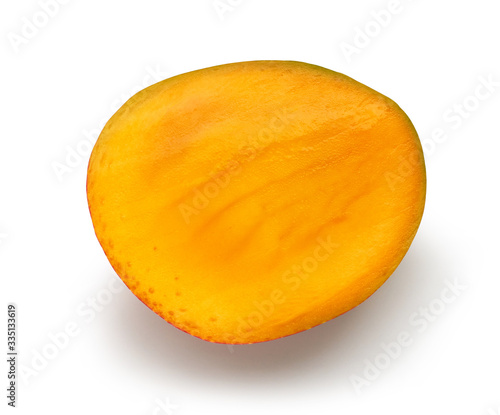 half of mango fruit