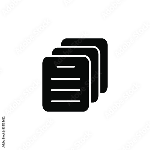 Document icon template