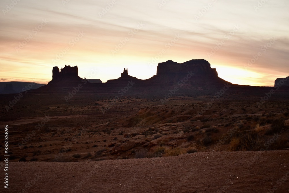 Paysage Monument valley