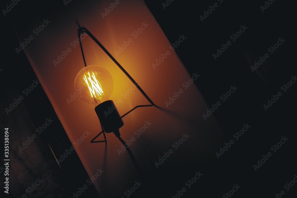 silhouette of a light bulb silhouette of a light bulb