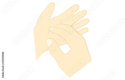 正しい手の洗い方