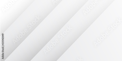 White abstract background geometry shine and 3D layer element vector for presentation design. Suit for business, corporate, institution, party, festive, seminar, and talks. 
