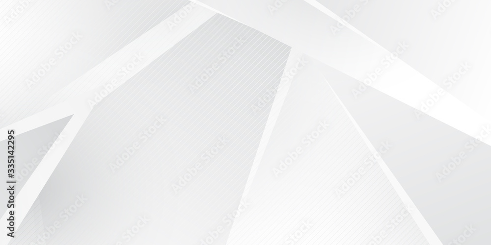 Fototapeta premium Gray Abstract background illustration with hight quality gradient triangle.