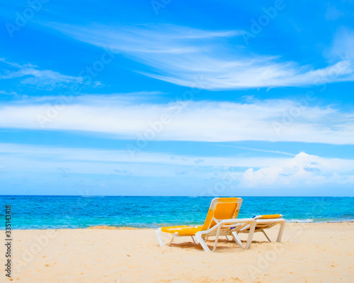 Solitary Tropical Beach