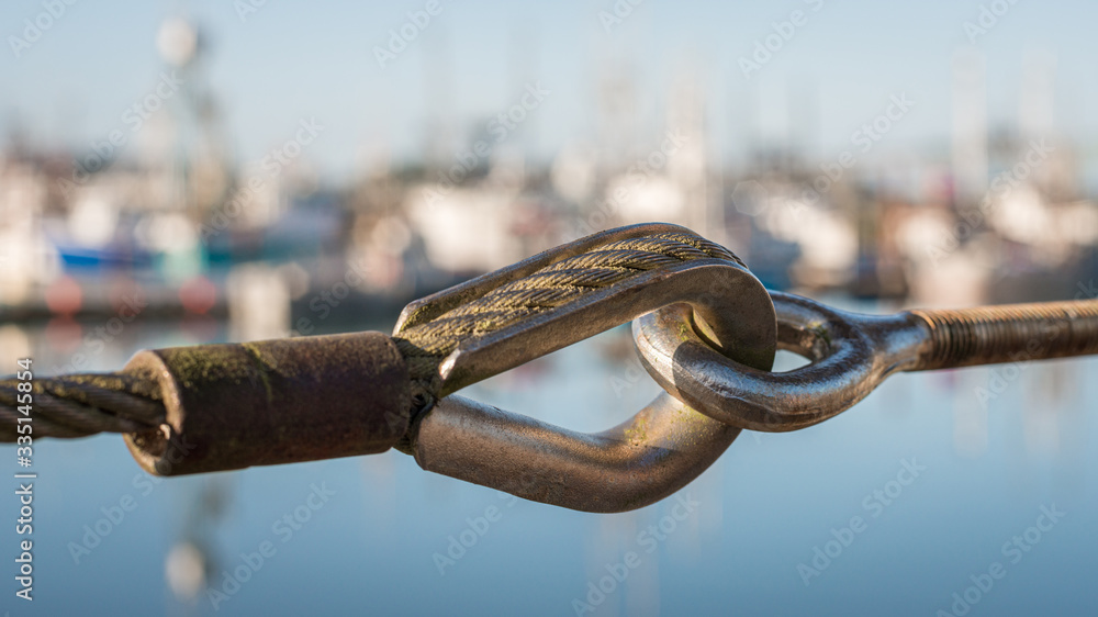 Obraz premium Boat Rigging Hardware