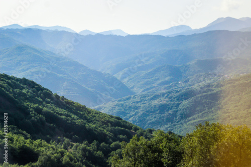 Thessaly beautiful mountains, forests, views, landscapes, scenery, Greece
