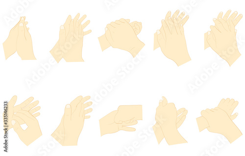 正しい手の洗い方